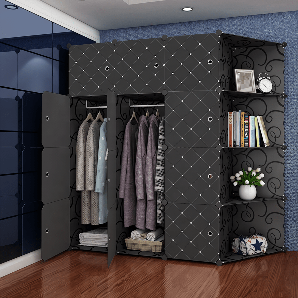 Armoire Intelligente 2-en-1 : Rangez Tout, Gagnez de l'Espace