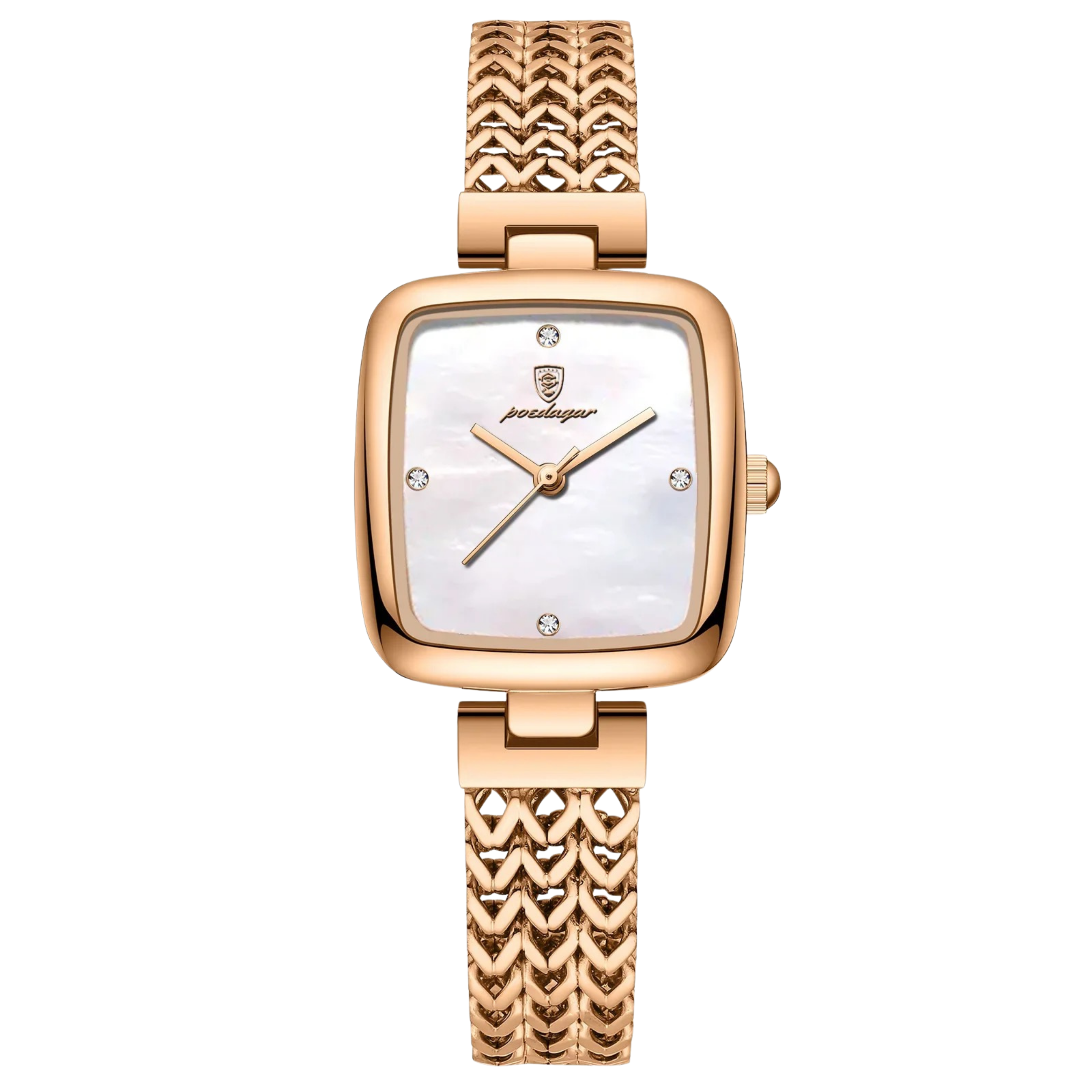 💎 Le Bijou de Poignet Ultime : Montre Féminine Poedagar en Acier Inoxydable