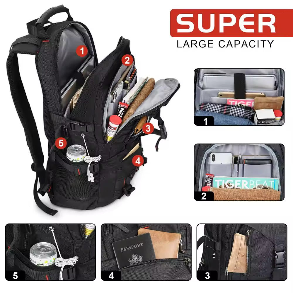 🎒 Sac à Dos Premium Multifonction : L'Allié adapté pour votre Ordinateur, vos Études et vos Voyages !