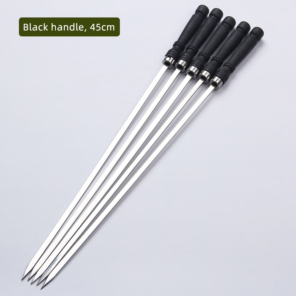 đ„ Lot de 12 Grandes Brochettes Style BrĂ©silien : La QualitĂ© Pro pour vos Grillades !