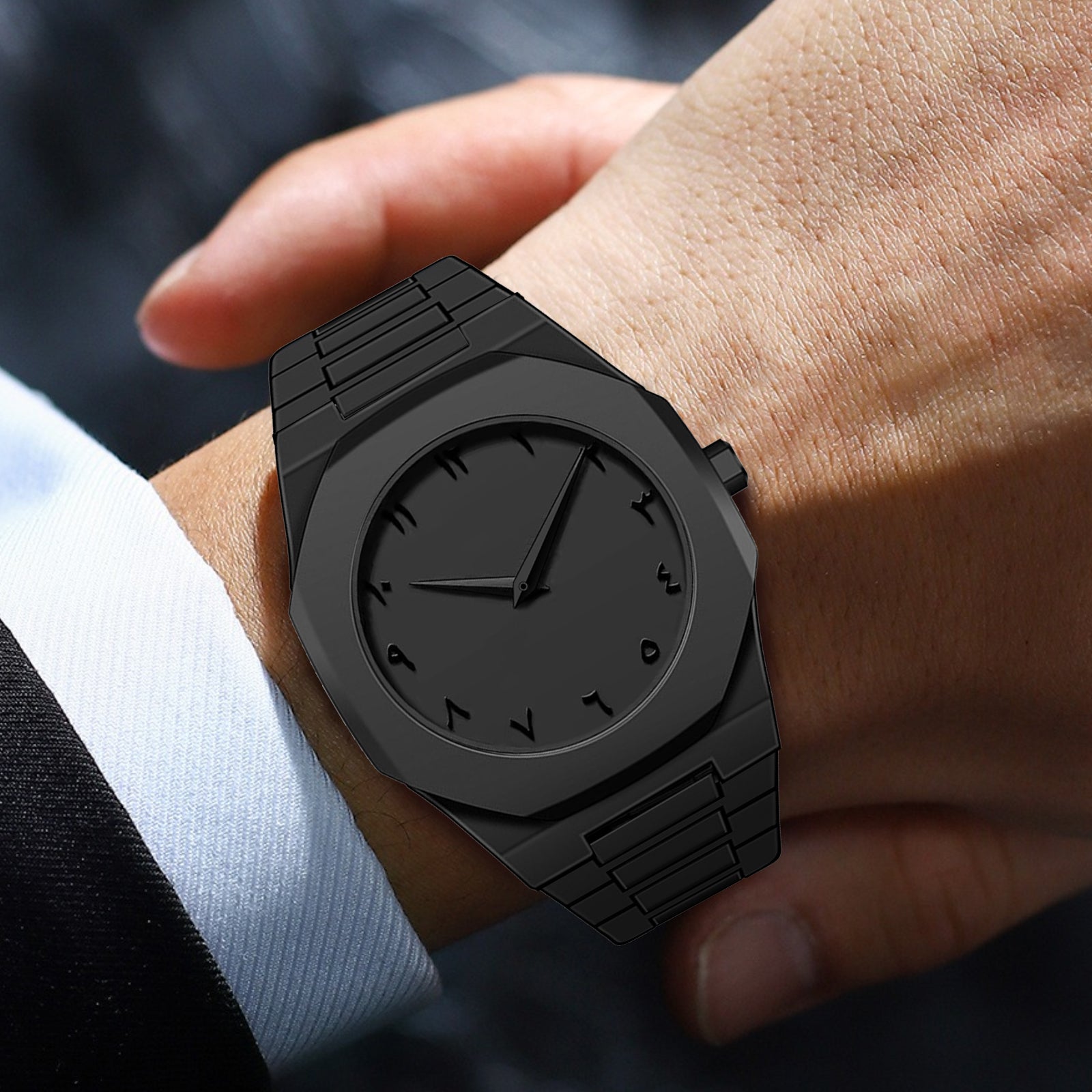 MONTRE FULL BLACK ARABE EDITION 2026 ®