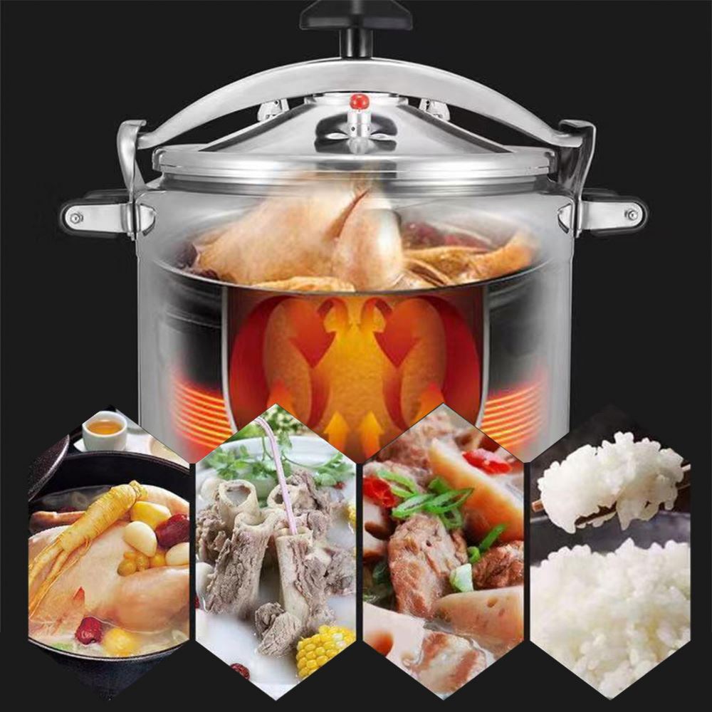 🥘 Cocotte-Minute Géante 11L : Préparez vos Festins en un Temps Record et en Toute Sécurité !