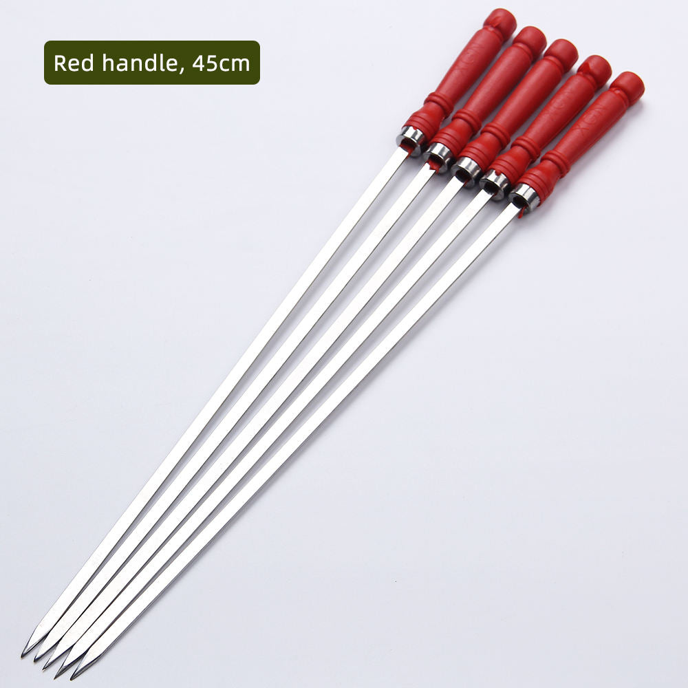 đ„ Lot de 12 Grandes Brochettes Style BrĂ©silien : La QualitĂ© Pro pour vos Grillades !