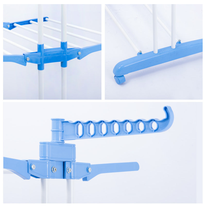 🧺 Séchoir à Linge Mobile 4 Niveaux : La Solution Gain de Place #1 pour votre Intérieur !