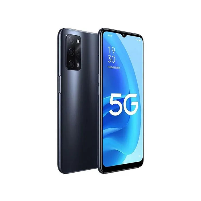 OPPO A55s 5G Deux SIM, RAM 12Go, Stockage 256Go,Ecran 6,5"FHD, Batterie 5000mah, Face ID & Empreintes Digitales