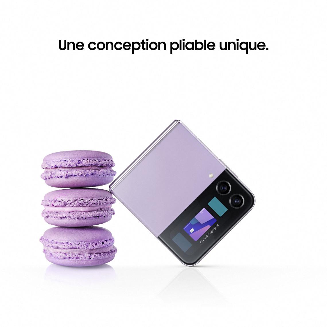 Samsung Galaxy Z Flip4 5G Vrac- Smartphone Pliable 128Go 8Go RAM