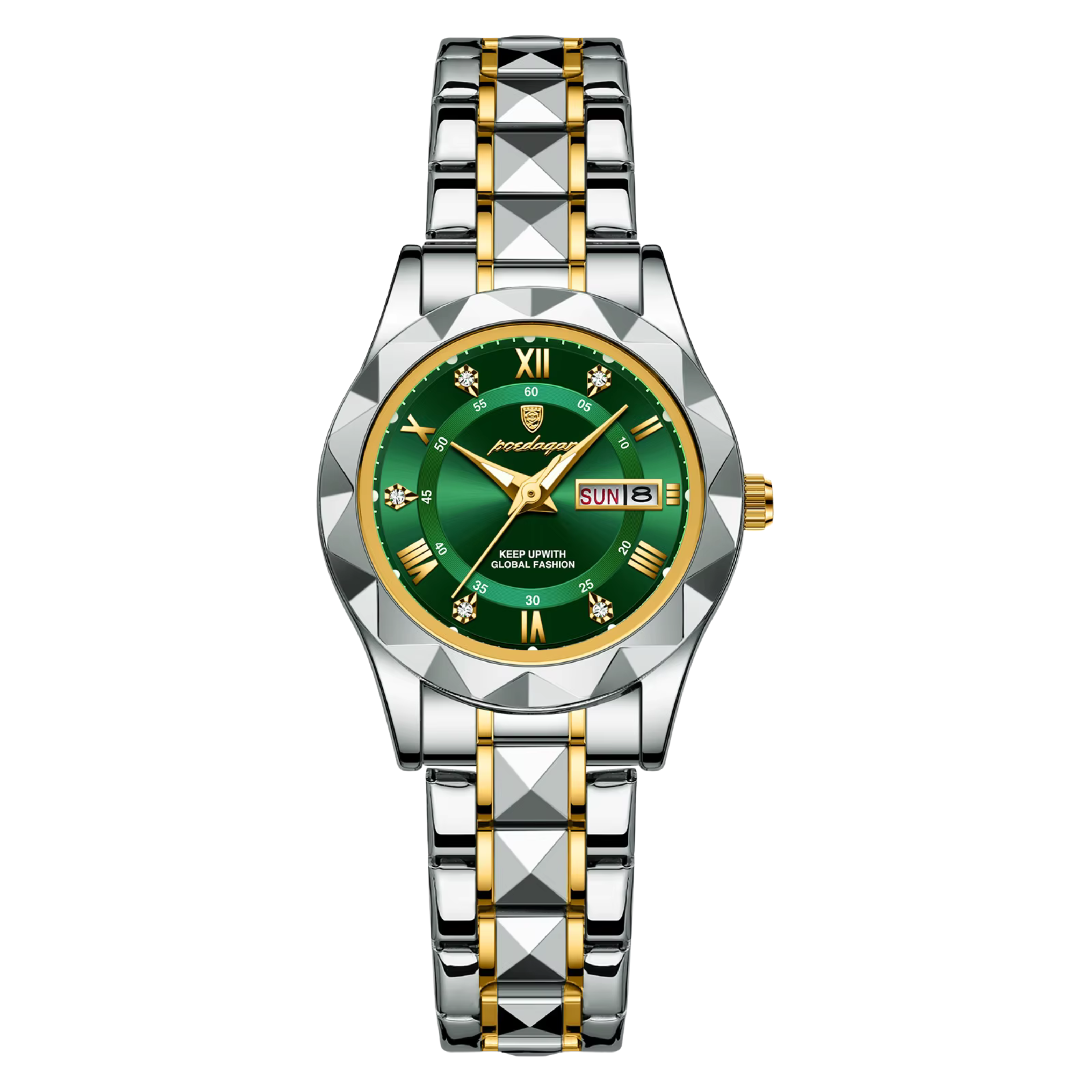 ✨ Montre Luxe pour Femme : Précision et Élégance en Acier Inoxydable !