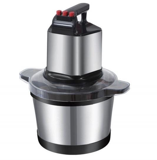 🥩 Hachoir & Mixeur Pro 6L Inox : La Puissance 3-en-1 (Secteur, USB & Piles)
