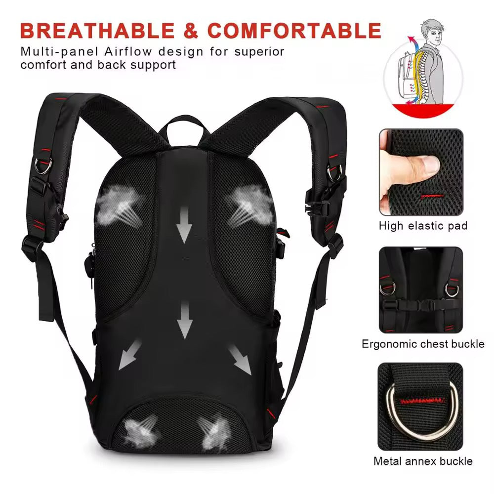 🎒 Sac à Dos Premium Multifonction : L'Allié adapté pour votre Ordinateur, vos Études et vos Voyages !