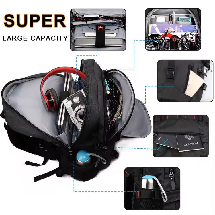 🎒 Sac à Dos Premium Multifonction : L'Allié adapté pour votre Ordinateur, vos Études et vos Voyages !