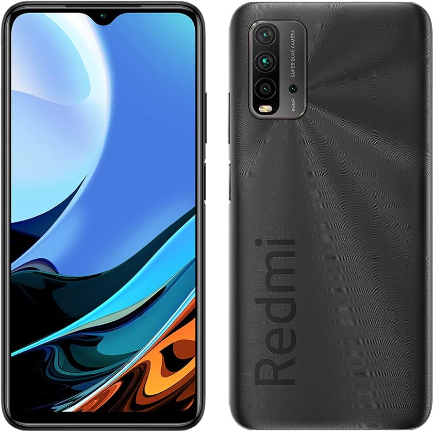 Xiaomi Redmi 9T Authentique - NFC - 128GB, 4GB RAM-2SIM-Batterie 6000MAH