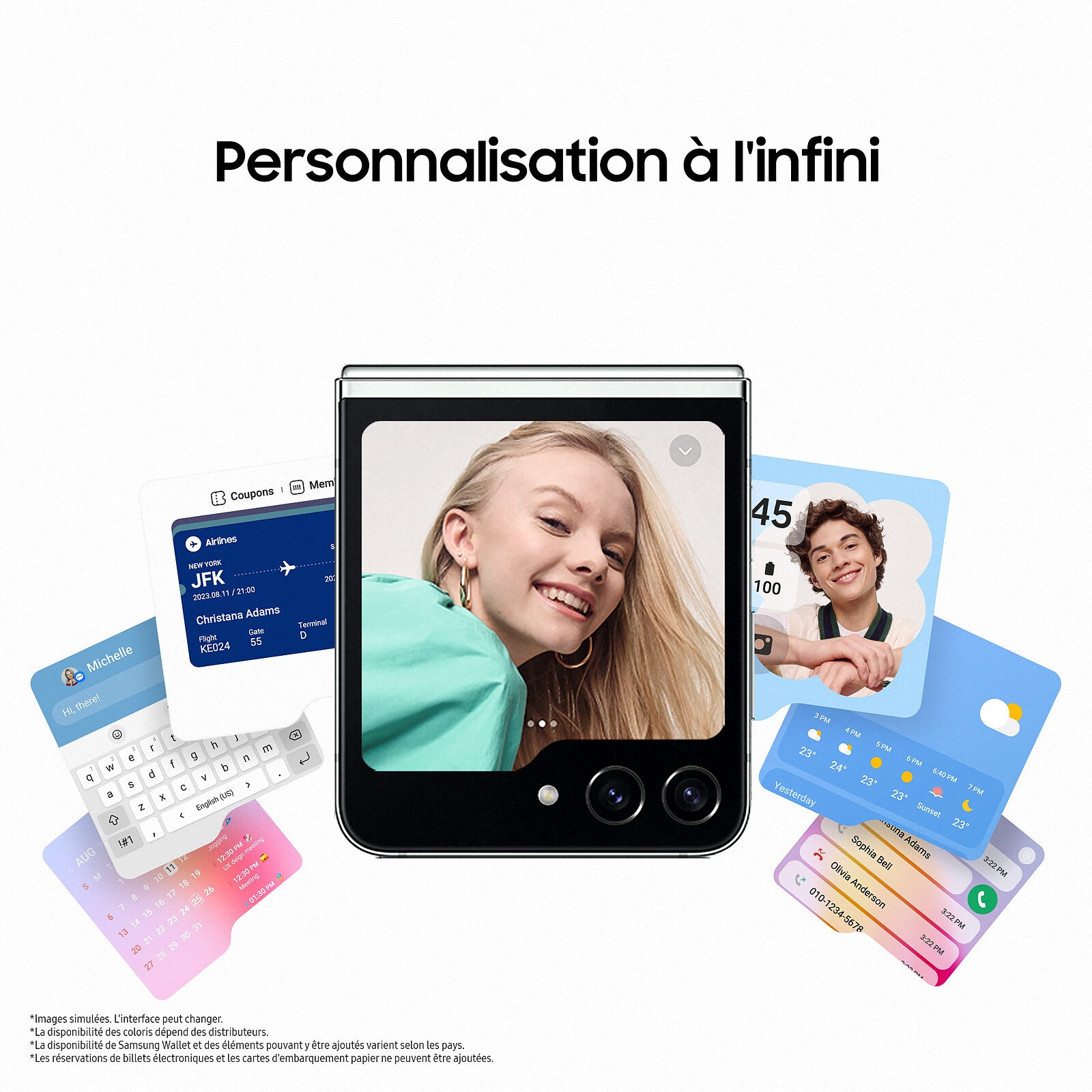 Samsung Galaxy Zflip5 - Memoire 512GB - Ram 8GB - Garantie 12 mois
