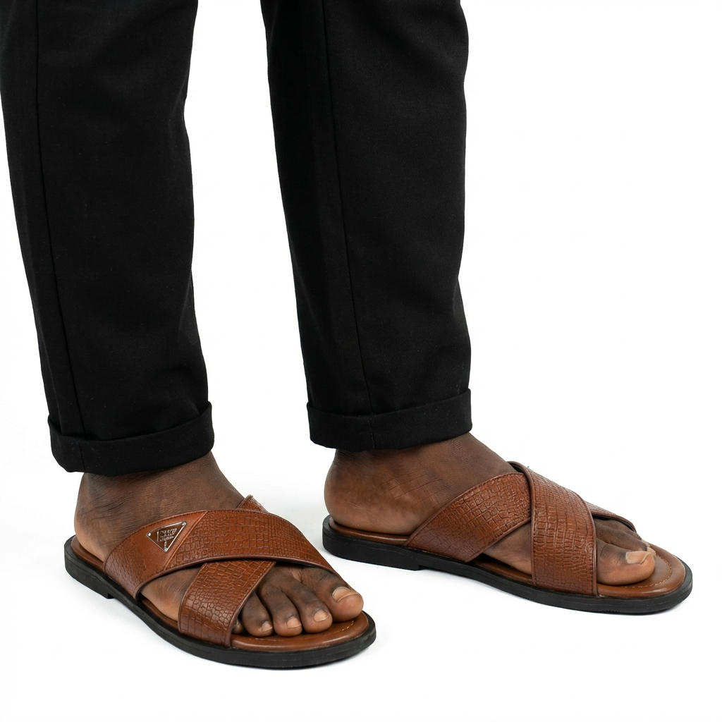 Chaussures Premium Orthopédiques en cuir Pur 100% Model HE717-8