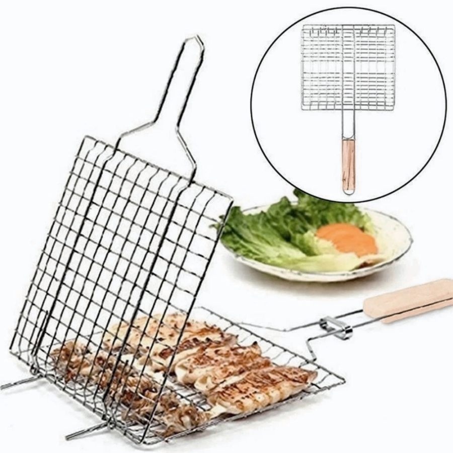 Panier de Barbecue Inox : Le Secret pour des Grillades de Poisson Réussies