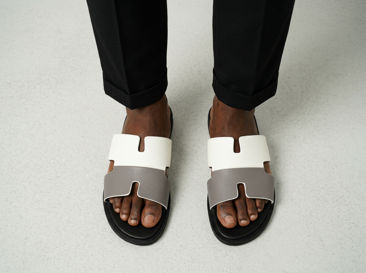 Chaussures Premium orthopédiques en cuir 100% Hermes Model NNF4430