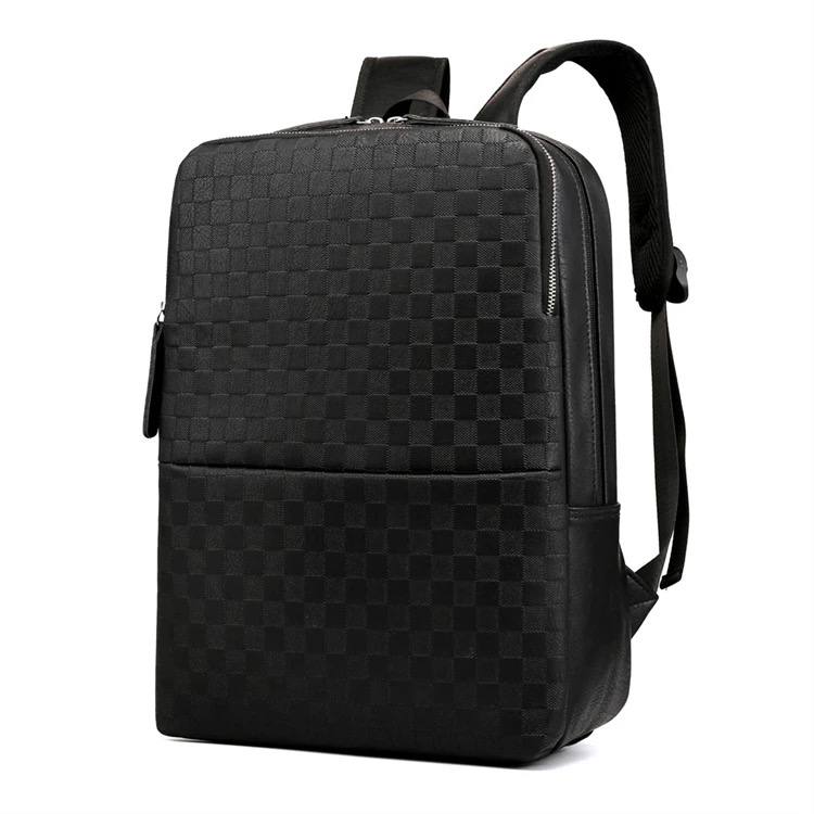 SAC A DOS EN CUIR NOIR