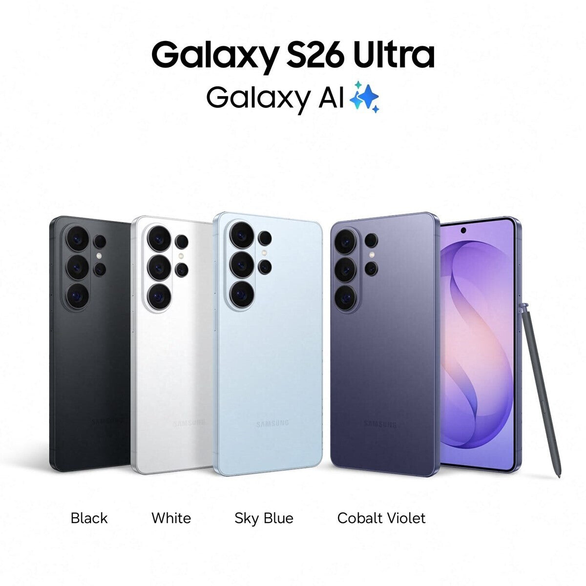 Samsung Galaxy S26 Ultra 256 Go – 12 Go RAM